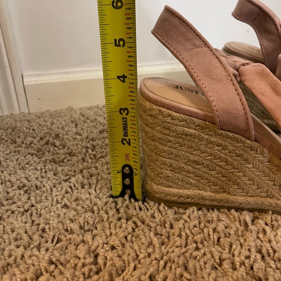 Tie Strap Wedge Heels - Picture 6 of 6